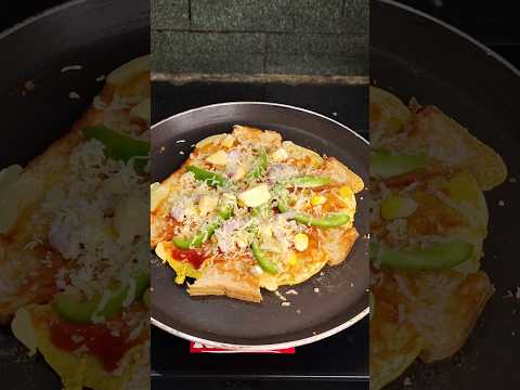 বরের হাতের 10 মিনিটে পিজ্জা 🤣🤣#pizzarecipe#uniquerecipe#minivlog