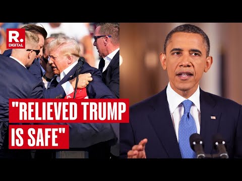 Obama Echoes Biden's Sentiments: Condemns Political Violence, Relieved Trump Is Safe