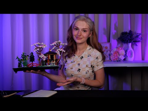 ASMR Lego Building With Your Crush | Sophie Helps You Build the Tranquil Garden