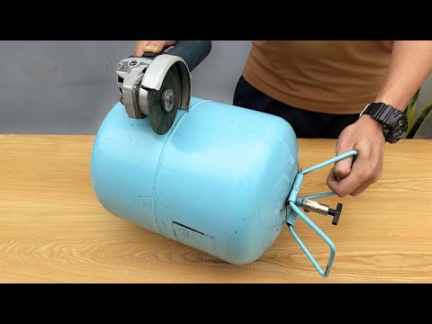 Turn an Old Gas Cylinder Into An Amazing Creation You Must See!