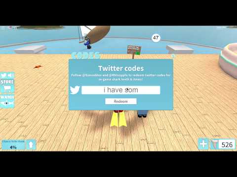 shark attack code roblox