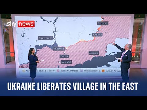 Ukraine War: Village liberated in the east near Bakhmut