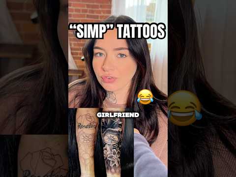 Are you a simp based on these tattoos? 🤔😂 #tattoo #tattooideas #tattooartist #tattooart #tattoos