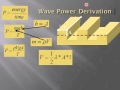 Wave Energy Concepts and Calculations