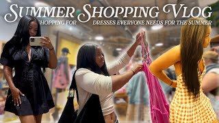 SUMMER VLOG | shopping for perfect summer dresses that everyone needs & changing my style! *fail*