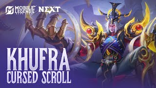 Project NEXT Patch Free Epic Skin | Khufra "Cursed Scroll" | Mobile Legends: Bang Bang