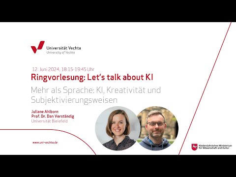 „Mehr als Sprache“ | Let’s talk about KI mit Juliane Ahlborn und Prof. Dr. Dan Verständig