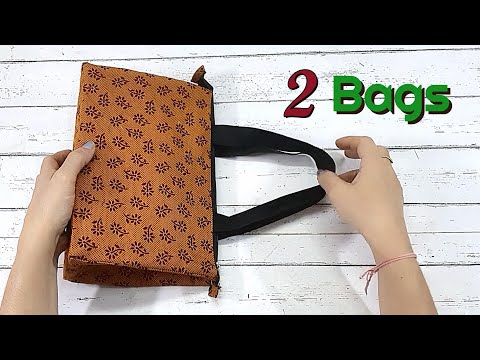 2 Different Bags for Different Uses, Step by Step Tutorial