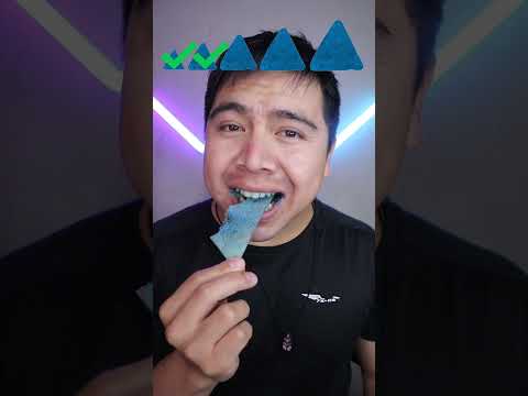 Doritos pequeños, grandes, gigantes y azules!? 🥵#shorts