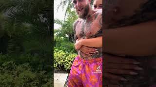 Jutta Leerdam and Jake Paul Intimate