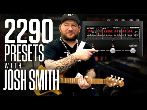 Josh Smith demos his 2290 Presets at Namm 2024