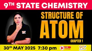 9TH KERALA STATE | CHEMISRTY | CHAPTER 1 | STRUCTURE OF ATOM | ARYA V T