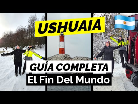 Qué HACER en USHUAIA en INVIERNO | GUIA COMPLETA