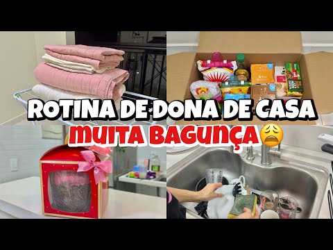 ROTINA DE UMA DONA DE CASA| morando sozinha aos 18 anos| recebidos| organização 🏠🥰✨