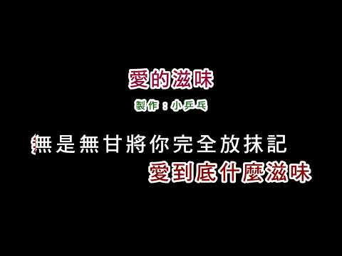 (演唱版)孫淑媚-愛的滋味(DIY卡拉OK字幕)