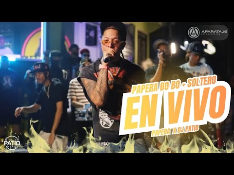 PAPERA FT DJ PATIO - PAPERA BO BO + SOLTERO EN VIVO 🚨 #lkfilms 