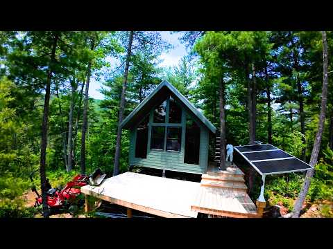 Nobody said it would be easy - Offgrid Cabin Build