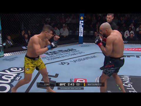 Rob Font vs. Jean Matsumoto Full Fight Highlight