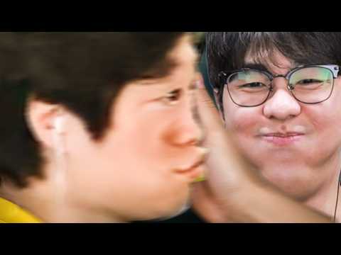 <strong>맞짱</strong> : 두 사람이 맞서서 겨루거나 싸우는 행동