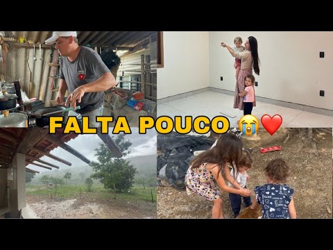 ESTAMOS NO FIM DA OBRA DO SÍTIO ! Contando o dias pra mudança