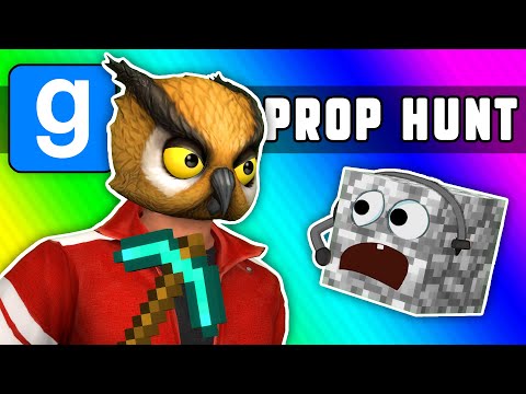 Gmod Prop Hunt Funny Moments - Preparing For Minecraft 2! (Garry's Mod)