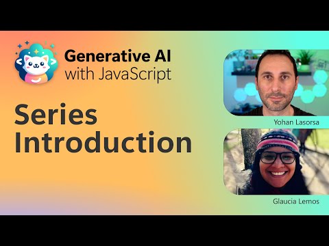 Generative AI with JavaScript – Introduction