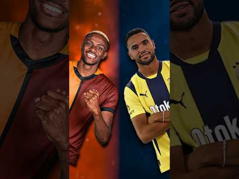 Osimhen vs. En-Nesyri 💥 Fifa Kart Geçmişleri! #galatasaray #fenerbahçe #futbol #fifa #fc