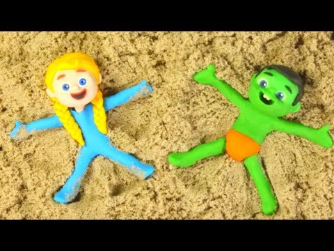 Tommy And His Friends Having Fun At The Beach 💕Cartoons For Kids