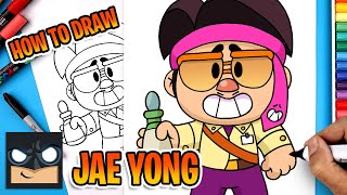 How to Draw Jae Yong ✍️ Brawl Stars