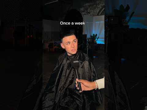 HOW OFTEN DOES OHIL FODEN GET A HAIRCUT ?