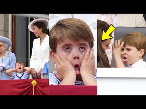 5 Times Prince Louis Stole The Show At Royal Events!