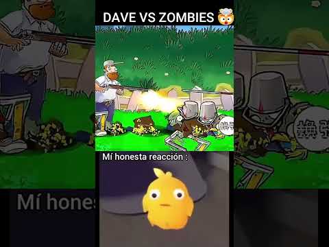 ZOMBIES VS DAVE ๐ #memes #pvz