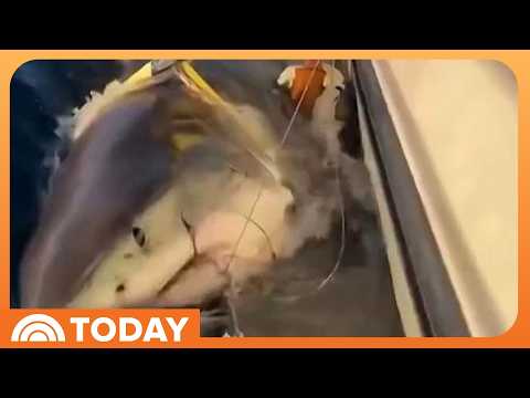 Massive Great White Shark Appears Headed for Cape Cod