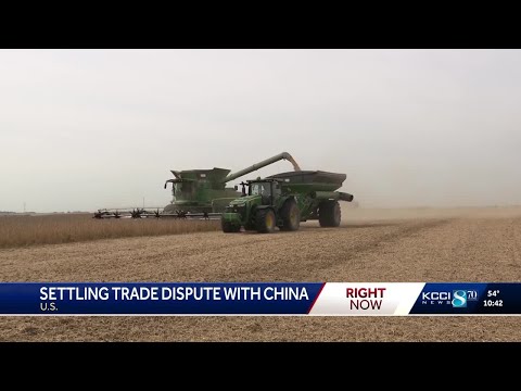 YouTube video thumbnail: Iowa Farmers Eye Relief as U.S. and China Move Toward Trade Deal