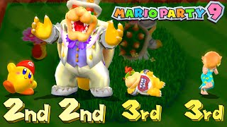 Mario Party 9 Minigames High Rollers - Toad vs Bowser vs Rosalina vs Bowser Jr.  Master Difficulty)