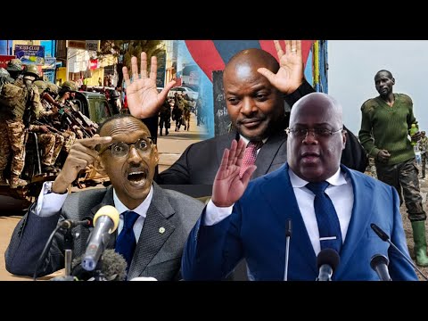 CONGO YATUPA LAWAMA TENA RWANDA KUWAPA SILAHA NZITO M23 MAELFU YA WANAJESHI WATOROKEA BURUNDI