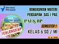 Kuis Persiapan Sumatif Akhir Semester PAI Kelas 6