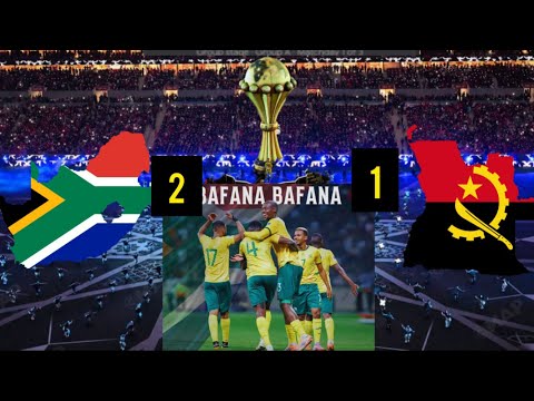 south africa 2-1 angola match debrief|bafana up and running|