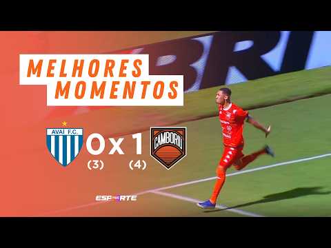 Avaí-SC x Camboriú-SC
