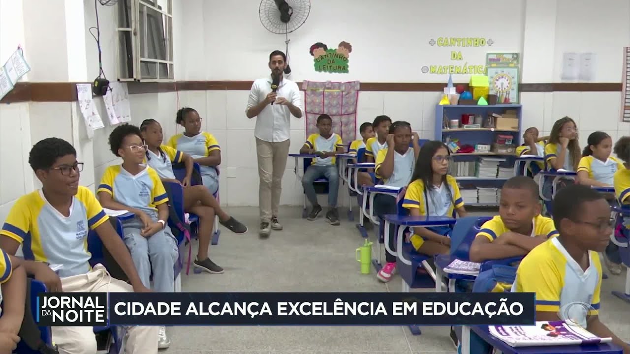 Cidade da Bahia alcança excelência em Educação