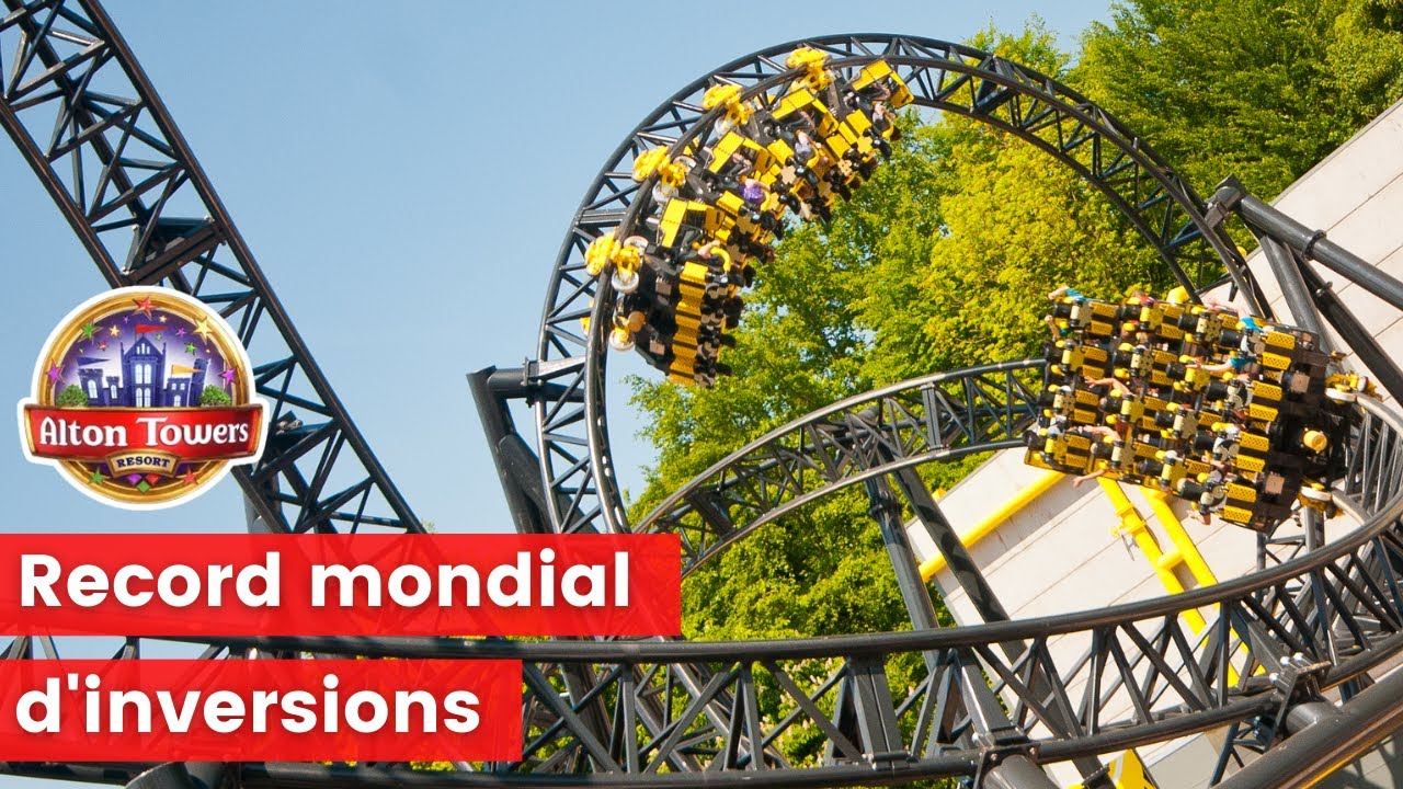 On teste The Smiler, le coaster aux 14 inversions à Alton Towers !