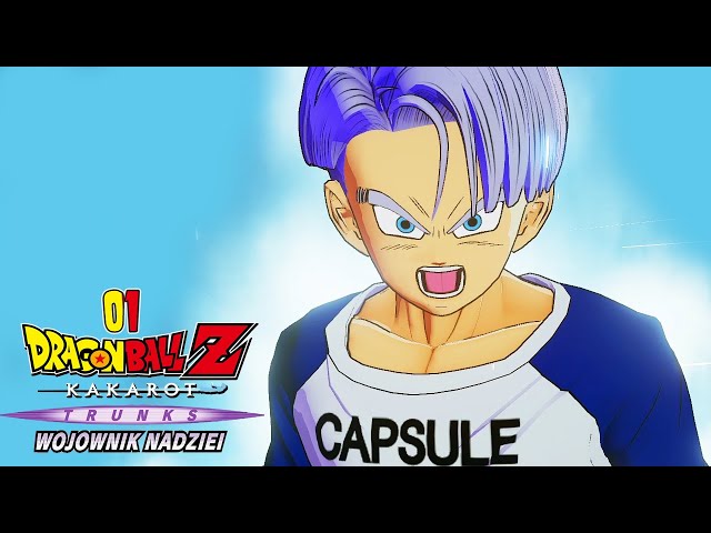 Dragon Ball Z Kakarot PL DLC Trunks Wojownik Nadziei Odc 1 Młody Trunks! 4K