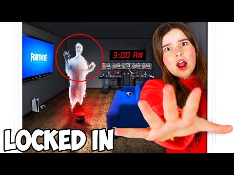 Locked In A Haunted Gaming Room 😱