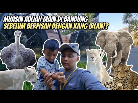 1 HARI SEBELUM PISAH KANG IRLAN & AULIAN  KE PARKZOO LEMBANG BANDUNG