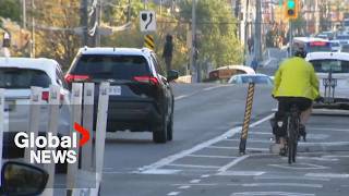 YouTube video thumbnail: Bloor Street Bike Lanes Being Removed to Ease Congestion