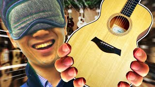 目隠しでギターをレビューする楽器店員 【Taylor LTD EG Academy 12e】