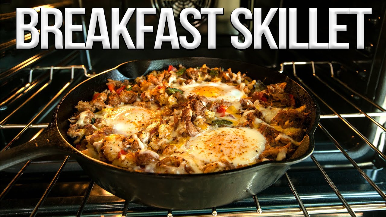 Easy one pan breakfast skillet 4k #90