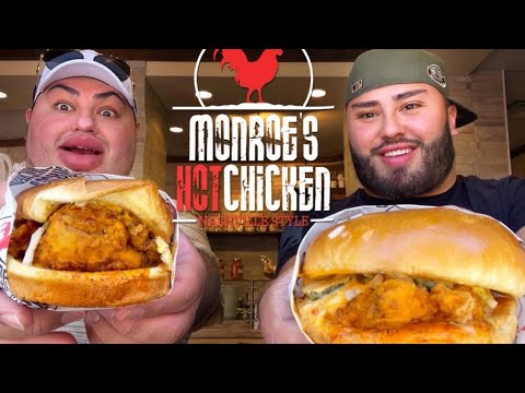 SPICY FIRE CHICKEN SANDWICH • MUKBANG EATING SHOW w/ Big Guy Appetite