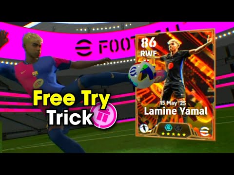 Trick To Get Lamine Yamal Big Time in eFootball 2025 Mobile 🔥