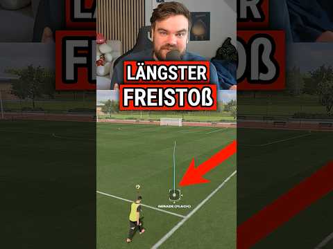 Wie LANG kann der Freistoß sein, bis ein Tor unmöglich ist?! 😳